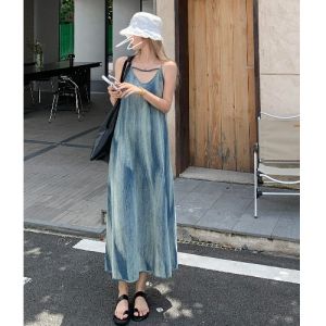 CHANGTONG | Leisure Loose Maxi Dress
