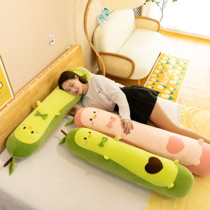 Creative Long Soft Pillow Green