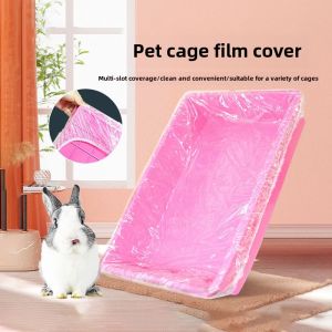Disposable Pet Toilet Film Mat Rabbit Cage Film Pad Pet Cleaning Supplies Urinal Mat Pet Feces Collection Dog Training Pads