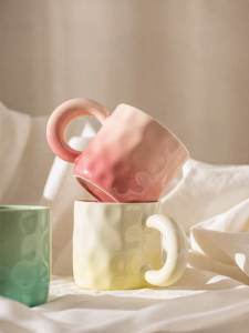 MODERN SWEETHOME | Gradual Color Change Ceramic Cup
