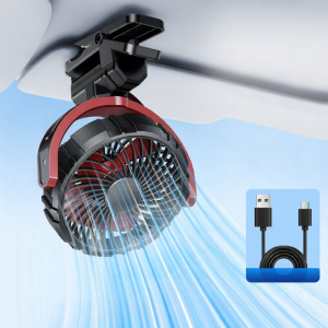 HAIPAILONG | Quạt Ô Tô Mạnh Lạnh Tốc Độ Cao 12V