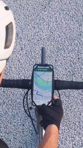 Bike Tie 4 Pro Max Bone | Anti-Slip Bike Phone Holder Extremely Strong Elastic Dual Strap Design Maximum Shock Absorption