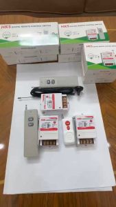 Bộ công tắc điều khiển từ xa 3 pha 380v 1km 3km 5km  HKS bật tắt máy bơm nước động cơ 3 pha 380v