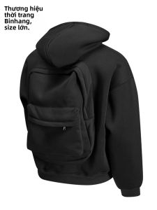BINHANG | Áo Hoodie Bông Nam Oversized