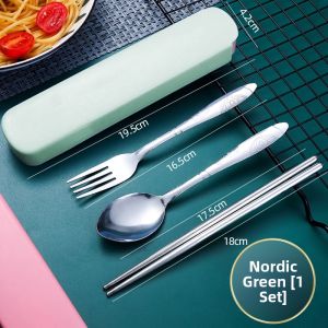 Portable Stainless Steel Utensil Set