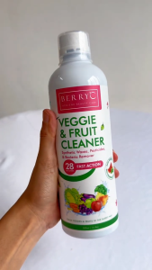 ZÉRA Mom - BerryC Natural Plant Based Fruit & Vegetable Cleaner | Food-Grade Wash |  Pesticide Remover (500ml)