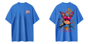 Bandai | 2026 One Piece Mens and Womens T-shirt Tony Tony Chopper Anime Cartoon Tee Summer Spring Boys Short Sleeves Parent-child Y2k