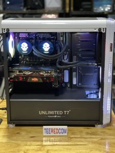 คอมประกอบ คอมปล่อยบอท เล่นเกมส์ ทํางาน ตัดต่อ 2CPU Xeon E5 2697v2 X2 24c/48t VGA RX 580 8GB RAM16-64GB SSD M.2NVME PRELOVED