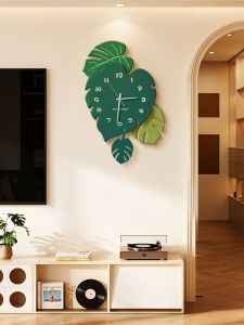 CTYLIGHTZ | Vintage Quiet No-Drilling Wall Clock For Living Room