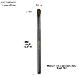 MAKEUPSHOW | Soft Detail and Blending Eyeshadow Brushes for Eyelids and Silk Moth