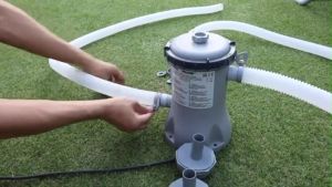 BESTWAY 3 Sizes Flow Clear 330gal Filter Pump 1100-8300L Pool Water Circulating Filter Swimming Pool Water Cleaner