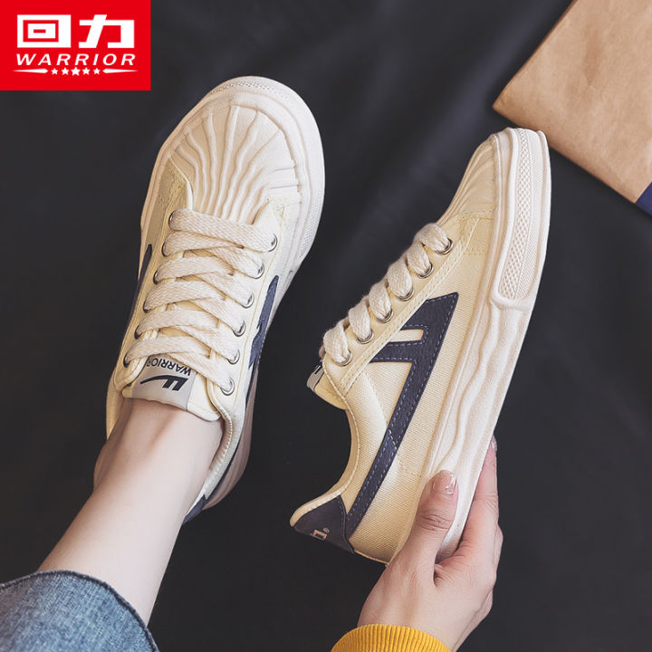 รองเท้าผ้าใบผู้ชาย Warri Shell Toe ระบายอากาศได้ดี ฤดูใบไม้ร่วง ฤดูหนาว ...