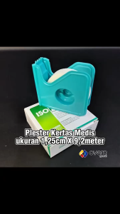 Isopore 125cm x 92m + Dispenser Onemed / Onehealth Plester Kertas Medical [Overagoods]