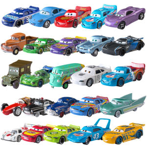 Disney Pixar Cars Toys racing Lightning McQueen Jackson Storm The King Mater 1:55 Diecast Metal Alloy Model Car Kid Gift