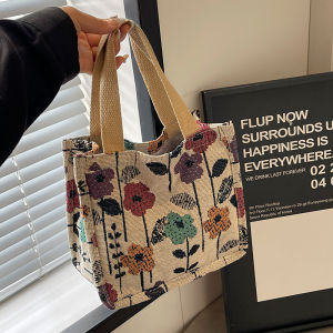 กระเป๋าผ้าใบ Tote Bag สำหรับผู้หญิง ความจุขนาดใหญ่ กระเป๋าสะพายไหล่สำหรับเดินทางไปทำงาน ดีไซน์ทันสมัย กระเป๋าเดินทางสำหรับคุณแม่