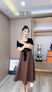 brown midi plus size summer fitted cocktail dress semi formal elegant for woman beach formal