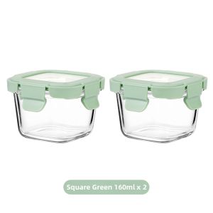 YYIEDERNG | Preserving Sealed Jar High Borosilicate Glass Bowl
