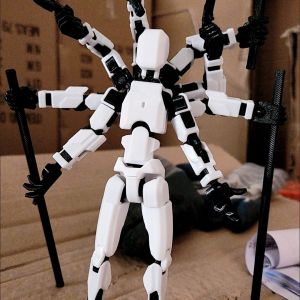 3D Printing Lucky 13 Doll New Arrival Multi-Joint Super Cute Cartoon Playing Ornaments Trendy Doll Toy Birthday Gift Toy