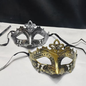 Halloween Zorro Mask Men and Women Masquerade Party Half Face Painted Mask Prince Role Play