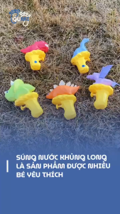 Đồ Chơi Súng Bắn Nước Mô Hình Khủng Long Dễ Thương