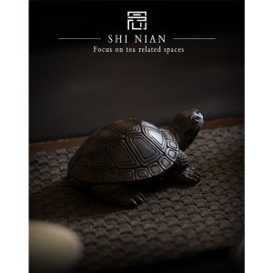 Integrated Purple Clay Crab Tea Strainer One-Piece Ceramic Filter Tea Pet Display Piece Tea Filtering Net Funnel Tea Table General