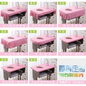 Green Fabric Tablecloth Primary School Student Desk Cover Artistic Pre-school Class Elementary School Tablecloth Dustcover