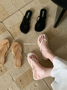 XIXITIAO | Thin Straps Slip-Resistant Beach Flip Flops for Women