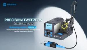 MESIN SOLDER STATION SUNSHINE S1 PRECISION TWEEZERS MULTI-PURPOSE SOLDERING STATION