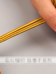 YJRVFINE 1 Pair Strong Boot Laces Hiking Walking Boot Shoelaces Round Rope Dual Coloured Striped Shoe Lace Strings