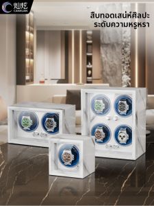 CANXUAN | Automatic Watch Winder Marble Pattern