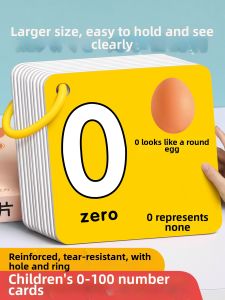 STARRY ARK | Cognitive Number Learning Flashcards for Kindergarten