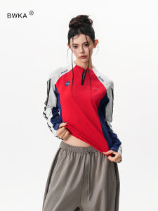 BWKA | Half-Zip Quick-Dry Cool Feel Cycling Jersey for Fall