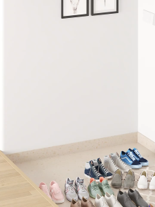 Clean Store Multi Layer Shoe Rack Organizer - Stainless Steel Adjustable Storage Shelf for Home Dormitory Entryway Use