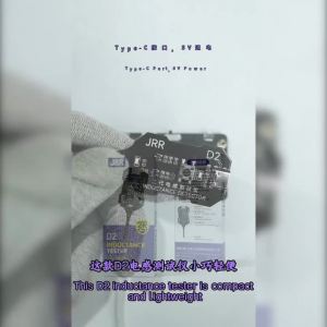 Máy Kiểm Tra Điện Cảm DC 5V Cho Điện Thoại Sửa Chữa PCB Máy Dò Lỗi Cuộn Cảm Type-C Với Đèn Báo Màu Xanh Bộ Dụng Cụ Cầm Tay