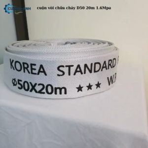 Cuộn vòi chữa cháy D50 20m 16bar cuộn vòi cứu hỏa D50 16bar KOREA  dây dẫn nước tưới tiêu 20m D50 16bar dây dẫn nước máy bơm D50 Hàng chất lượng cao giá rê Loại 1