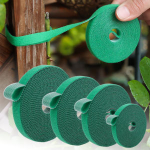 1/3/5/10M Plant Ties Nylon Plant Bandage Tie Home Garden Plant Shape Tape Hook Loop Bamboo Cane Wrap Support Accessories
