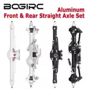 B​OGIRC H10 CNC Aluminum Front Rear Straight Axle Set Complete Axles for 1/10 RC Crawler Vanquish Upgrade Parts High-Performance