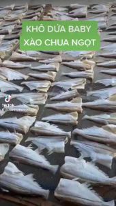 1kg KHÔ CÁ DỨA NHÍ- thịt cá ngon có mùi thơm dịu kích thích vị giác người ăn (Tặng Kèm Sốt Mắm Tắc Chua Ngọt Chấm Hải Sản)