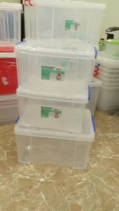 Hộp Nhựa Chữ Nhật Trong Suốt Việt Nhật 6576/7/5370/1/2/3/5331/2/3 Thùng Đựng Đồ Đa Năng Nắp Đậy Kín