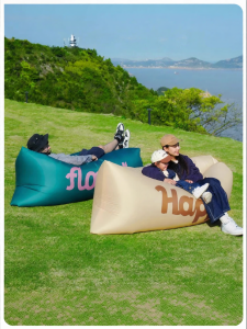The Primitive | Portable Inflatable Sofa Single Use For Camping Music Festivals