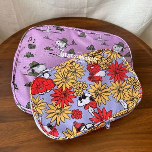 Korean Style Portable Travel Clothing Storage Bag Set Cute Cartoon Organizing Bags Nylon Material Outdoor Use Colorful Design