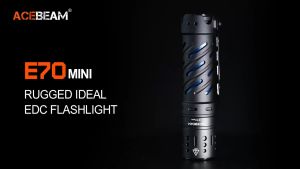 Đèn pin ACEBEAM E70 Mini độ sáng 2000 lumen chiếu xa 153m (CRI90)