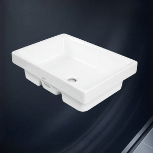 Square Easy Clean Ceramic Wash Basin