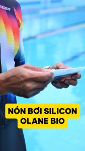 Mũ Bơi / Nón Bơi Silicon Người Lớn Olane Bio cho Nam và Nữ