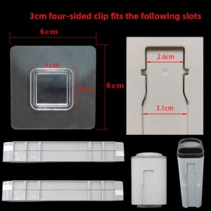 MOMIAN | Creative Strong Waterproof Non-Trace Adhesive Hooks