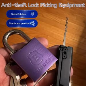 [Unlock Quick] Lock Picking Tool Set German Design Gravity Lock Pick Set Durable Quick Open Tool