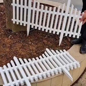 Pagar Plastik PVC: Jalan Gerbang Dekorasi DIY / Pagar Kebun / Pagar Plastik