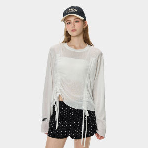 Turn Signal | Fashionable Sheer Sun-protection Long-sleeve T-shirt