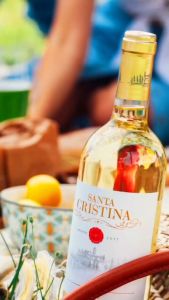 Rượu vang trắng Ý Santa Cristina Pinot Grigio – Nồng độ 12% Alc 750ml - Nhập khẩu Chính Hãng