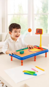 [KST] Mainan Edukasi 6in1 Tabletop Games Melatih Motorik Anak Basket Sepak Bola Biliar Bowling
